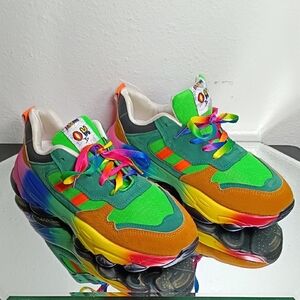 Vibrant Colorful Women's Sneakers